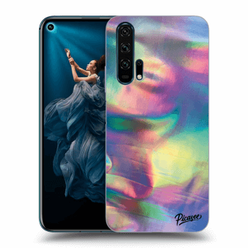 Picasee Honor 20 Pro Hülle - Schwarzes Silikon - Holo