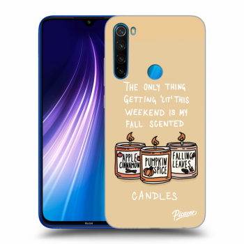 Hülle für Xiaomi Redmi Note 8 - Candles