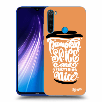 Hülle für Xiaomi Redmi Note 8 - Pumpkin coffee