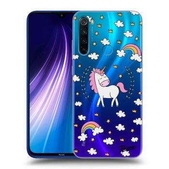 Picasee Xiaomi Redmi Note 8 Hülle - Transparentes Silikon - Unicorn star heaven
