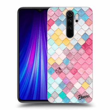 Picasee Xiaomi Redmi Note 8 Pro Hülle - Transparentes Silikon - Colorful roof