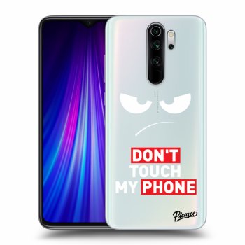 Picasee Xiaomi Redmi Note 8 Pro Hülle - Transparentes Silikon - Angry Eyes - Transparent