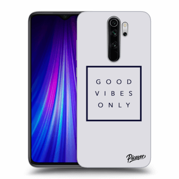 Picasee Xiaomi Redmi Note 8 Pro Hülle - Transparentes Silikon - Good vibes only