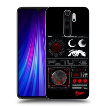 Picasee Xiaomi Redmi Note 8 Pro Hülle - Transparentes Silikon - WAVES