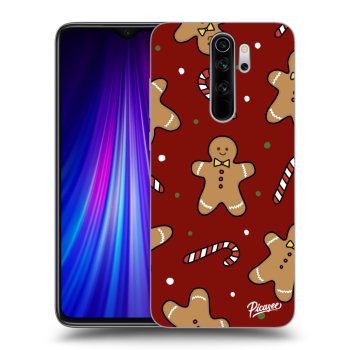 Picasee Xiaomi Redmi Note 8 Pro Hülle - Schwarzes Silikon - Gingerbread 2