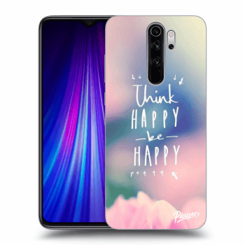 Picasee Xiaomi Redmi Note 8 Pro Hülle - Transparentes Silikon - Think happy be happy
