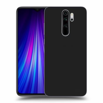 Picasee Xiaomi Redmi Note 8 Pro Hülle - Schwarzes Silikon - Clear