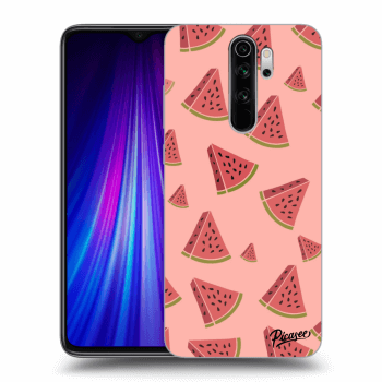 Picasee Xiaomi Redmi Note 8 Pro Hülle - Schwarzes Silikon - Watermelon