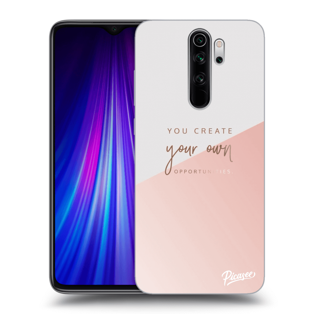 Picasee Xiaomi Redmi Note 8 Pro Hülle - Schwarzes Silikon - You create your own opportunities