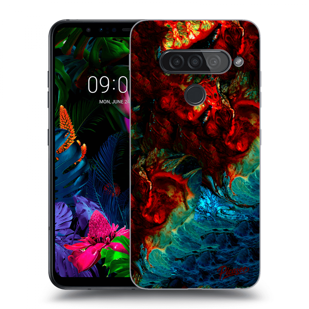 Picasee LG G8s ThinQ Hülle - Transparentes Silikon - Universe
