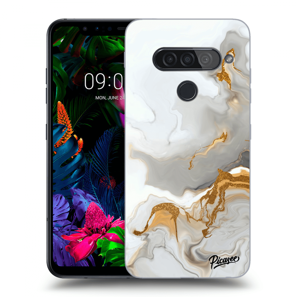 Picasee LG G8s ThinQ Hülle - Transparentes Silikon - Her