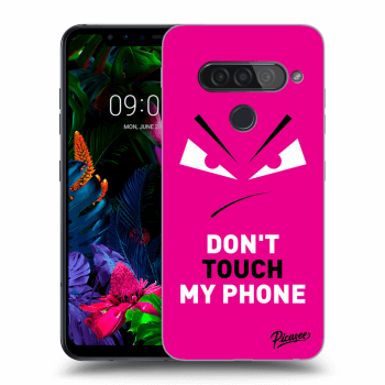 Hülle für LG G8s ThinQ - Evil Eye - Pink