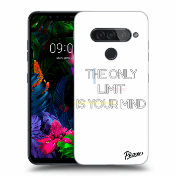 Picasee LG G8s ThinQ Hülle - Transparentes Silikon - The only limit is your mind
