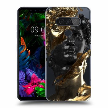 Hülle für LG G8s ThinQ - Gold - Black