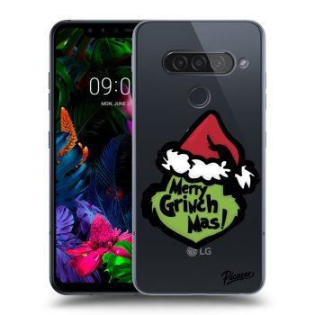 Picasee LG G8s ThinQ Hülle - Transparentes Silikon - Grinch 2