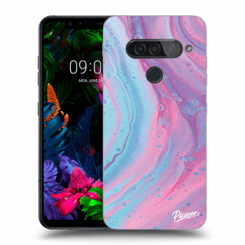 Hülle für LG G8s ThinQ - Pink liquid