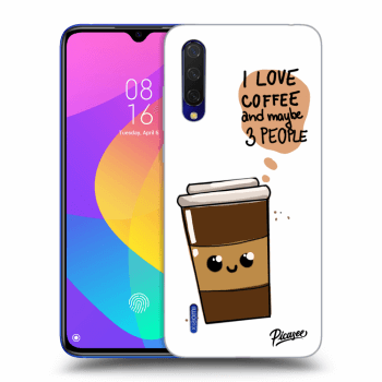 Picasee Xiaomi Mi 9 Lite Hülle - Transparentes Silikon - Cute coffee