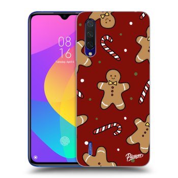 Picasee Xiaomi Mi 9 Lite Hülle - Schwarzes Silikon - Gingerbread 2