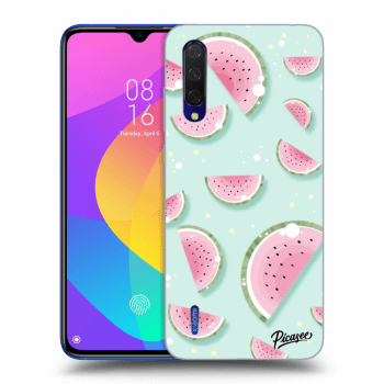Picasee Xiaomi Mi 9 Lite Hülle - Schwarzes Silikon - Watermelon 2