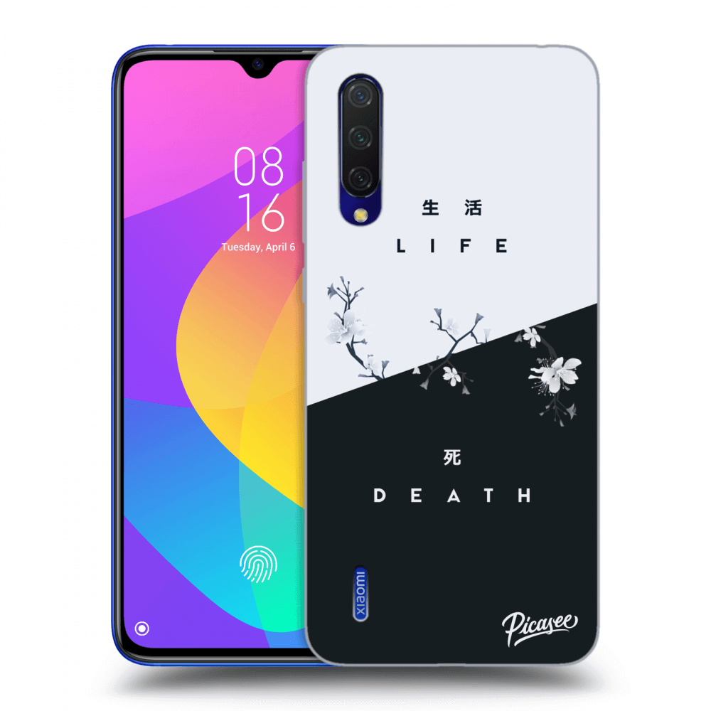 Picasee Xiaomi Mi 9 Lite Hülle - Schwarzes Silikon - Life - Death