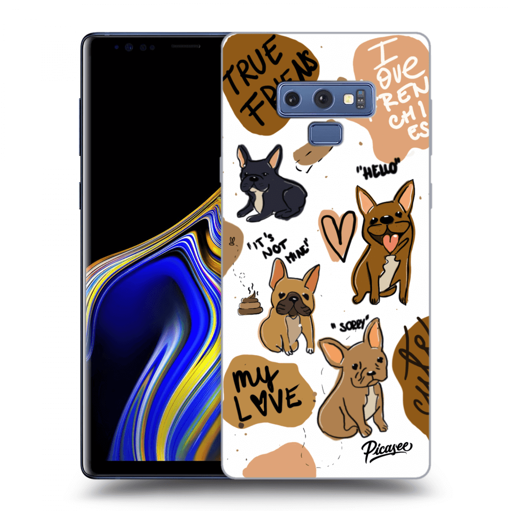 Picasee ULTIMATE CASE für Samsung Galaxy Note 9 N960F - Frenchies
