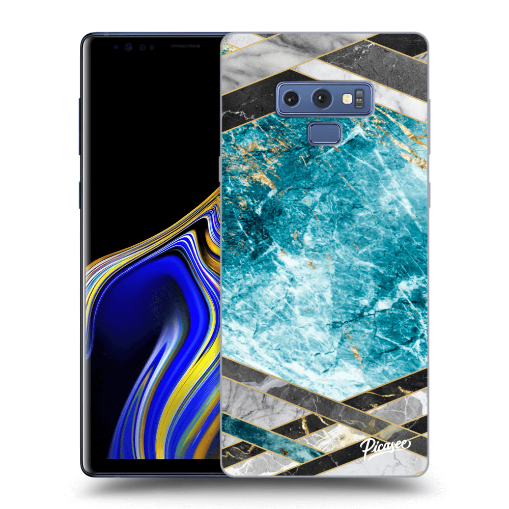 Picasee ULTIMATE CASE für Samsung Galaxy Note 9 N960F - Blue geometry