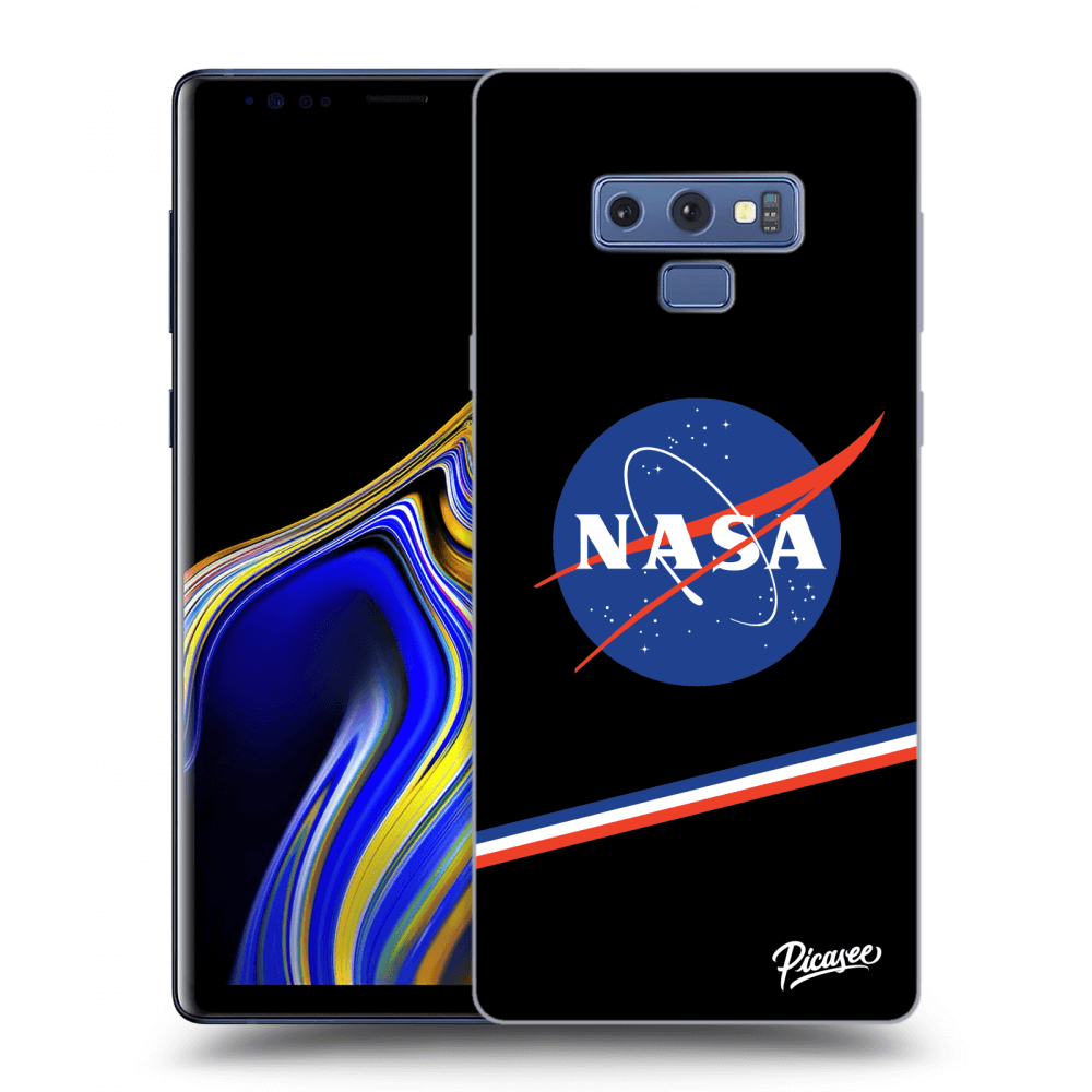 Picasee Samsung Galaxy Note 9 N960F Hülle - Schwarzes Silikon - NASA Original
