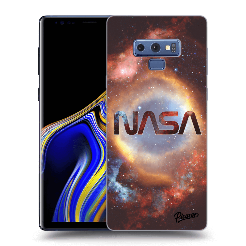 Picasee Samsung Galaxy Note 9 N960F Hülle - Schwarzes Silikon - Nebula