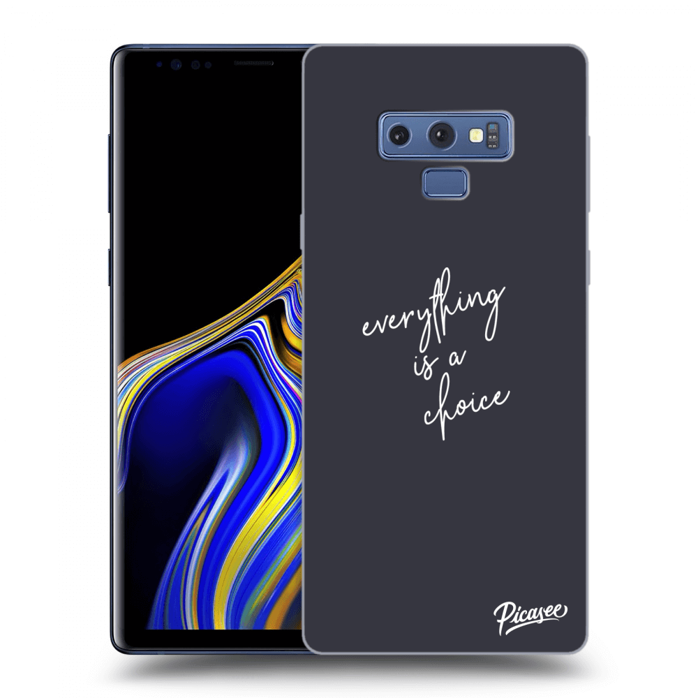 Picasee ULTIMATE CASE für Samsung Galaxy Note 9 N960F - Everything is a choice