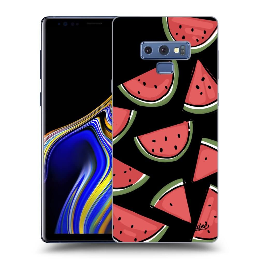 Picasee Samsung Galaxy Note 9 N960F Hülle - Schwarzes Silikon - Melone