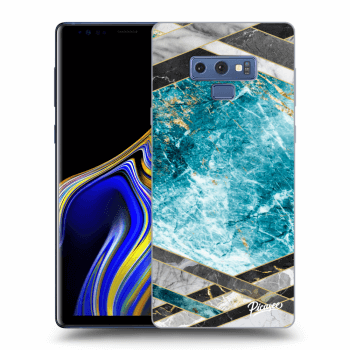 Hülle für Samsung Galaxy Note 9 N960F - Blue geometry