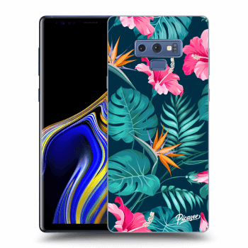 Hülle für Samsung Galaxy Note 9 N960F - Pink Monstera