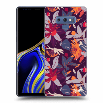 Hülle für Samsung Galaxy Note 9 N960F - Purple Leaf