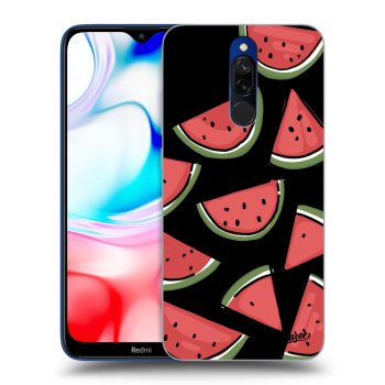 Picasee Xiaomi Redmi 8 Hülle - Schwarzes Silikon - Melone