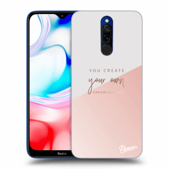 Picasee Xiaomi Redmi 8 Hülle - Transparentes Silikon - You create your own opportunities