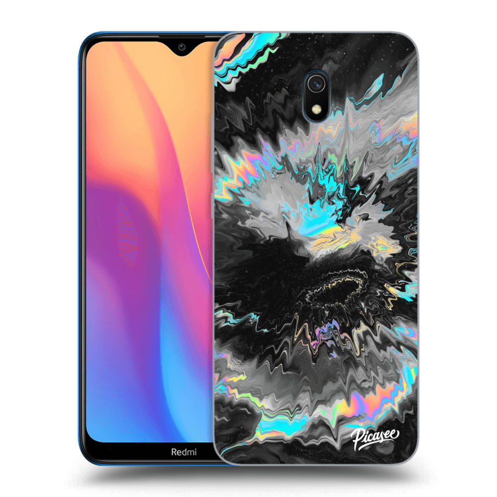 Picasee Xiaomi Redmi 8A Hülle - Schwarzes Silikon - Magnetic
