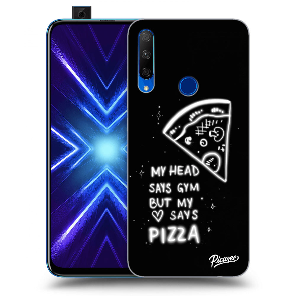 Picasee Honor 9X Hülle - Transparentes Silikon - Pizza