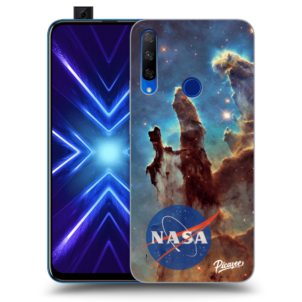 Picasee Honor 9X Hülle - Transparentes Silikon - Eagle Nebula