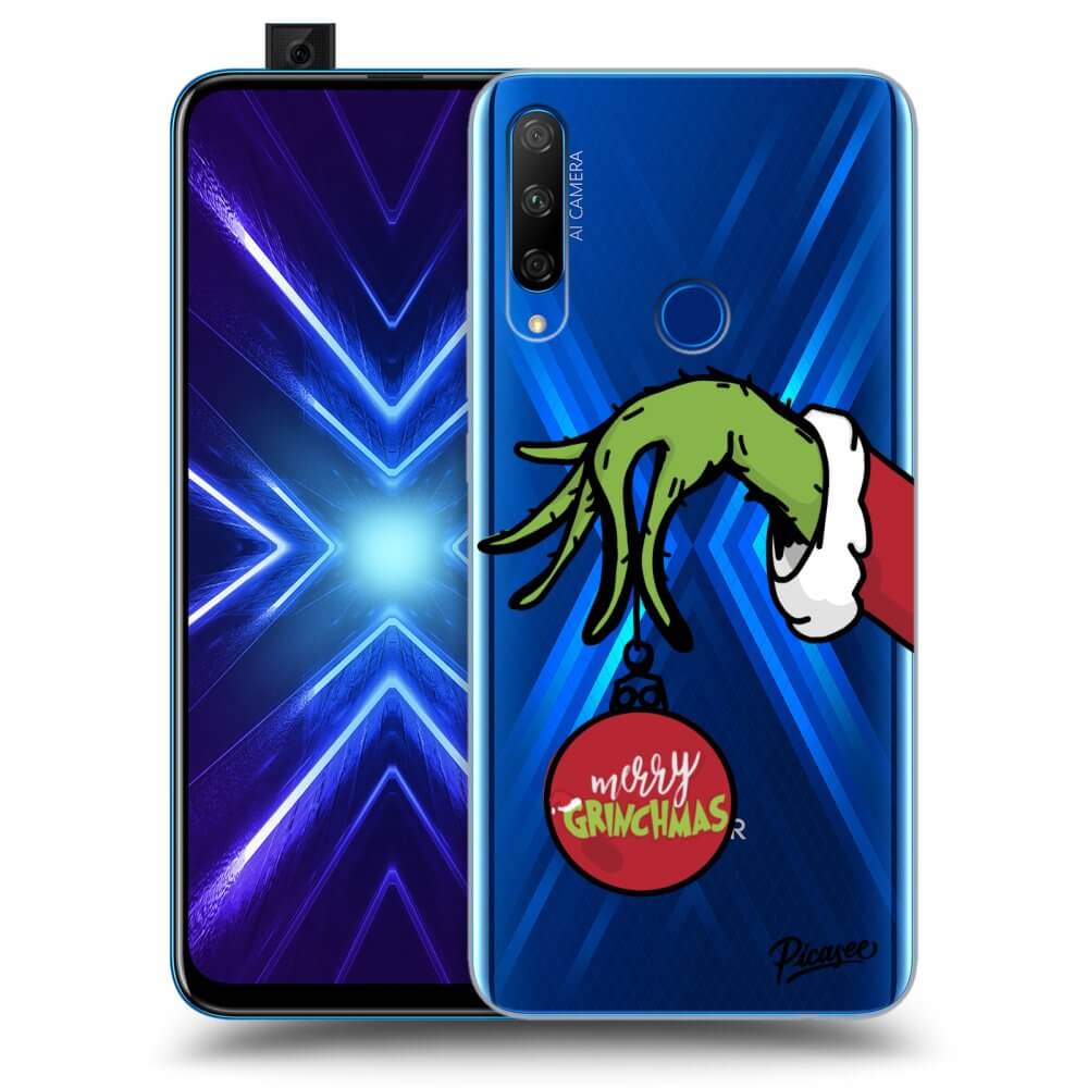 Picasee Honor 9X Hülle - Transparentes Silikon - Grinch
