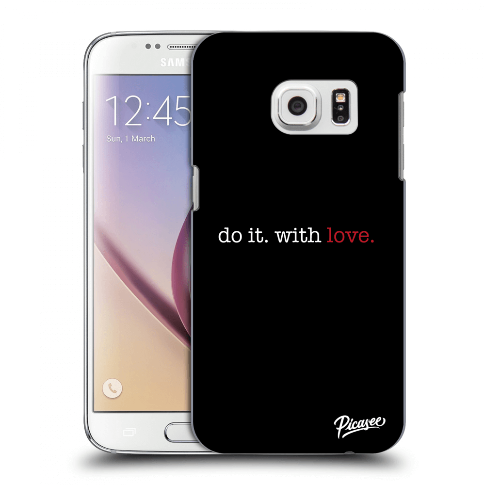Picasee Samsung Galaxy S7 G930F Hülle - Transparentes Silikon - Do it. With love.