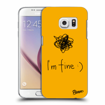 Picasee Samsung Galaxy S7 G930F Hülle - Transparentes Silikon - I am fine