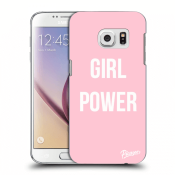 Picasee Samsung Galaxy S7 G930F Hülle - Transparentes Silikon - Girl power
