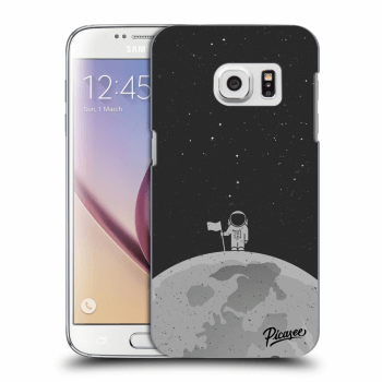 Picasee Samsung Galaxy S7 G930F Hülle - Transparentes Silikon - Astronaut