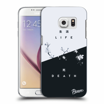 Picasee Samsung Galaxy S7 G930F Hülle - Transparentes Silikon - Life - Death
