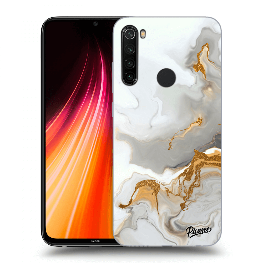 Picasee Xiaomi Redmi Note 8T Hülle - Transparentes Silikon - Her