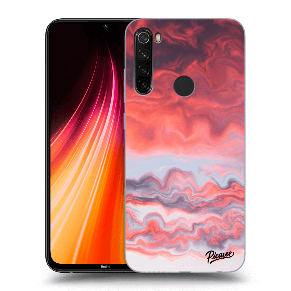 Picasee Xiaomi Redmi Note 8T Hülle - Transparentes Silikon - Sunset