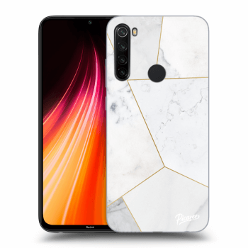 Hülle für Xiaomi Redmi Note 8T - White tile