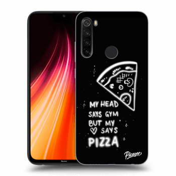 Picasee Xiaomi Redmi Note 8T Hülle - Transparentes Silikon - Pizza