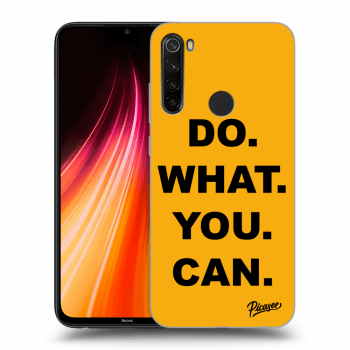 Picasee Xiaomi Redmi Note 8T Hülle - Transparentes Silikon - Do What You Can