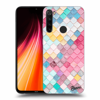 Picasee Xiaomi Redmi Note 8T Hülle - Transparentes Silikon - Colorful roof